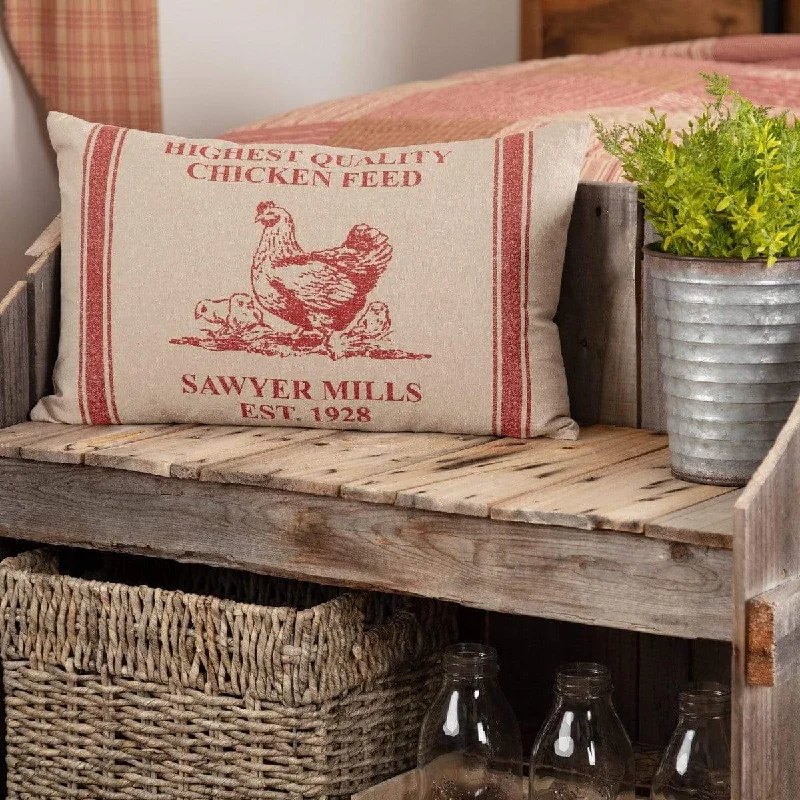 Memory Foam Pillows for Neck SupportSawyer Mill Red Hen Pillow