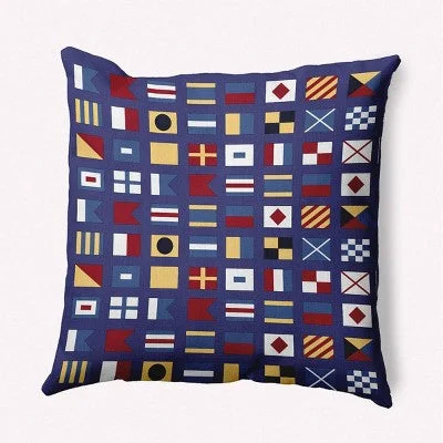 Orthopedic Pillows for Back Pain ReliefNew - e by design Nautical Flags Decorative Throw Pillow Indigo: Coastal Nantucket Collection, 16x16, Indoor Use, Polyester Orthopedic Pillows for Back Pain ReliefNew - e by design Nautical Flags Decorative Throw Pillow Indigo: Coastal Nantucket Collection, 16x16, Indoor Use, Polyester