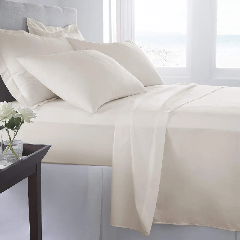 Twin - Size Sheet Sets with a Pillow ProtectorPortland Place - 300 Thread Count Ivory Twin, Combed Egyptian Cotton Sateen Sheet Sets Twin - Size Sheet Sets with a Pillow ProtectorPortland Place - 300 Thread Count Ivory Twin, Combed Egyptian Cotton Sateen Sheet Sets