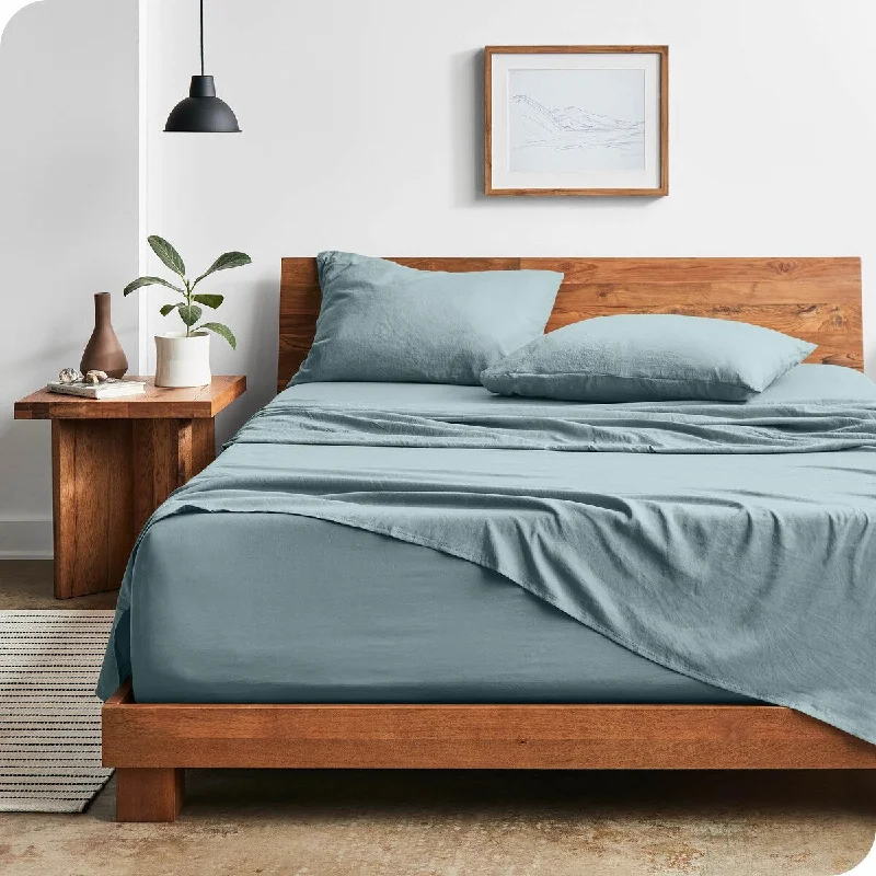 Flat Sheets with a High - Quality Finish for a Luxurious LookWashed King Sheet Set Premium 1800 Ultra-Soft Microfiber Bed Sheets Double Brushed Hypoallergenic Stain Resistant Flat Sheets with a High - Quality Finish for a Luxurious LookWashed King Sheet Set Premium 1800 Ultra-Soft Microfiber Bed Sheets Double Brushed Hypoallergenic Stain Resistant