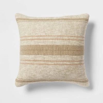 Lumbar Support Pillows for Car SeatsNew - Euro Traditional Woven Stripe Decorative Throw Pillow Green - Threshold Lumbar Support Pillows for Car SeatsNew - Euro Traditional Woven Stripe Decorative Throw Pillow Green - Threshold