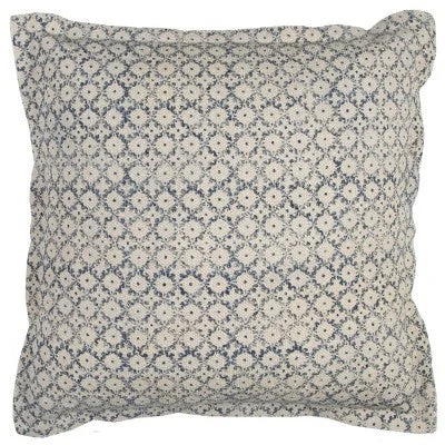 Back Support Pillows for Office ChairsNew - 22"x22" Oversized Ditsy Poly Filled Square Throw Pillow Blue - Rizzy Home Back Support Pillows for Office ChairsNew - 22"x22" Oversized Ditsy Poly Filled Square Throw Pillow Blue - Rizzy Home