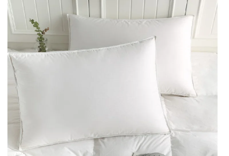 Round Pillows for Boho-Style InteriorsDuck Down Soft Support Pillow<br>Made in Canada