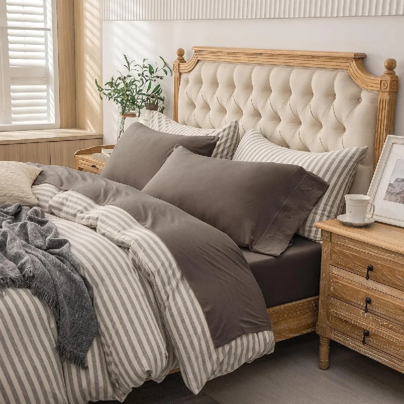 Twin - Size Sheet Sets with a Pillow ProtectorJersey Knit 4pc Bed Sheet Set 100% T-Shirt Cotton Super Soft Comfy Breathable Fits Mattress Up to 20" Extra Deep Pocket Twin - Size Sheet Sets with a Pillow ProtectorJersey Knit 4pc Bed Sheet Set 100% T-Shirt Cotton Super Soft Comfy Breathable Fits Mattress Up to 20" Extra Deep Pocket