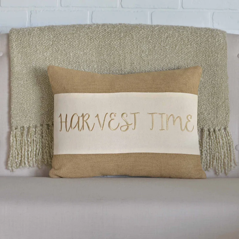 Decorative Pillows for Living Room MakeoverHarvest Time Embroidered Pillow
