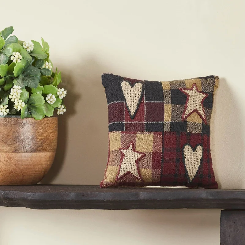 Cotton Pillows for Natural ComfortConnell Small Patchwork Pillow