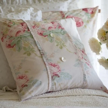 Adjustable Pillows for Customized ComfortShore Rose Petal Porch Pillow