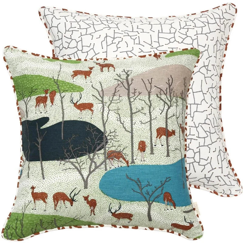 Decorative Pillows for Living Room MakeoverSpotted Deer Cushion Cover