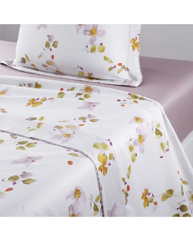 Twin - Size Sheet Sets with a Pillow ProtectorYves Delorme 300 Thread Count Eclats Flat Sheet Twin - Size Sheet Sets with a Pillow ProtectorYves Delorme 300 Thread Count Eclats Flat Sheet