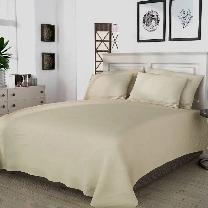 Moisture - Wicking Cotton Sheets for a Dry and Comfortable SleepHOMESMART Beige polyester Embossed 6pcs Sheet Set Mothers Day Gifts Moisture - Wicking Cotton Sheets for a Dry and Comfortable SleepHOMESMART Beige polyester Embossed 6pcs Sheet Set Mothers Day Gifts