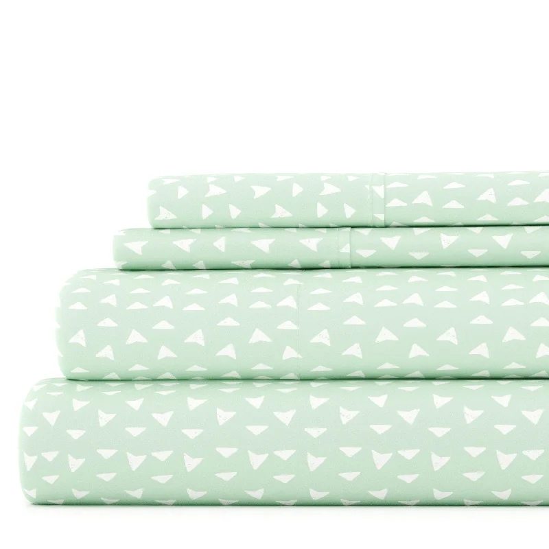 Linen - Cotton Blend Sheets for a Natural and Versatile OptionUrban Arrows Jade Pattern Sheet Set Ultra Soft Microfiber Bedding, Queen Linen - Cotton Blend Sheets for a Natural and Versatile OptionUrban Arrows Jade Pattern Sheet Set Ultra Soft Microfiber Bedding, Queen