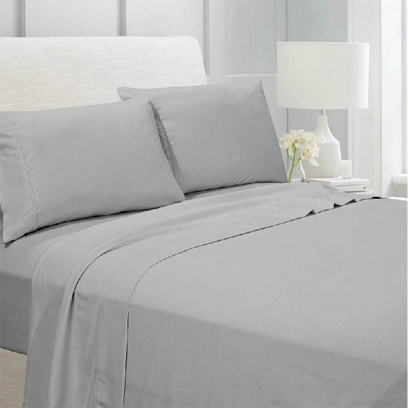 Hypoallergenic Silk Sheets for Sensitive SleepersEgyptian Comfort 1800 Count 4 Piece Bed Sheet Set Twin Grey Hypoallergenic Silk Sheets for Sensitive SleepersEgyptian Comfort 1800 Count 4 Piece Bed Sheet Set Twin Grey