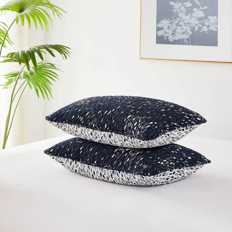 Feather Pillows for a Luxurious SleepBotanical Leaves Quilted Sham Covers