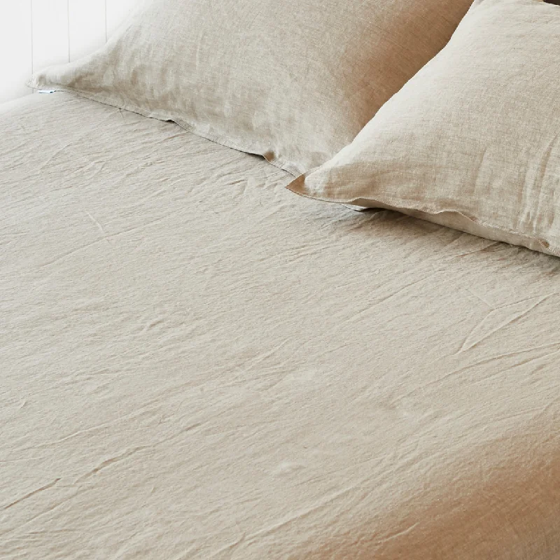 Hypoallergenic Silk Sheets for Sensitive SleepersNatural Fitted Sheet