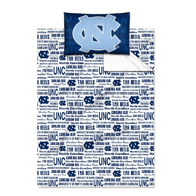 Sheet Sets with Multiple Pillowcase OptionsCOL 820 UNC 'Anthem' Twin-size Sheet Set