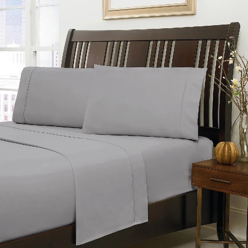 Polyester - Cotton Blend Sheets for Durability and ComfortPortland Place - 300 Thread Count High Rise Full, Combed Egyptian Cotton Sateen Sheet Sets Polyester - Cotton Blend Sheets for Durability and ComfortPortland Place - 300 Thread Count High Rise Full, Combed Egyptian Cotton Sateen Sheet Sets