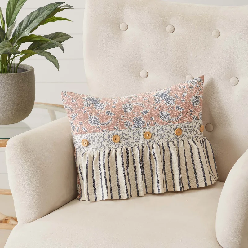 Silk Pillows for Smooth Skin and HairKaila Ruffled Pillow