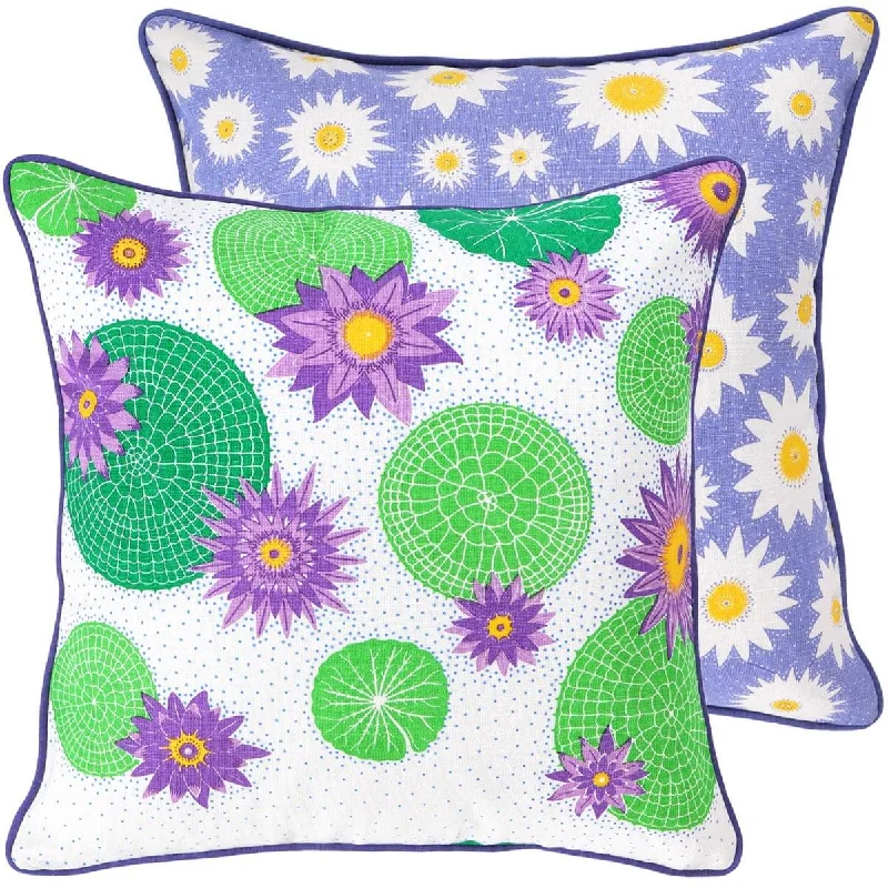 Down Alternative Pillows for Ethical ChoicesVictoria Lily Cushion Cover