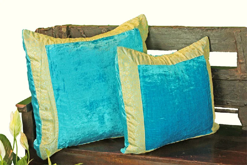 Firm Pillows for Side SleepersTurquoise Velvet Pillow Cover