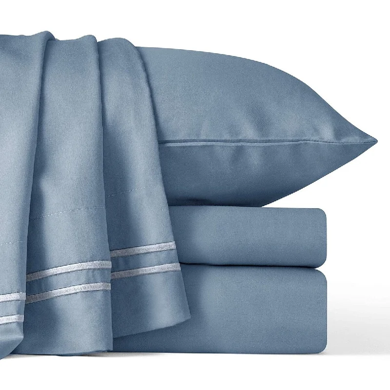 Queen - Size Sheet Sets with a European Pillowcase SetSubrtex ultra-soft 4-piece Deep Pocket Microfiber Tencle Bed Sheet Set Queen - Size Sheet Sets with a European Pillowcase SetSubrtex ultra-soft 4-piece Deep Pocket Microfiber Tencle Bed Sheet Set