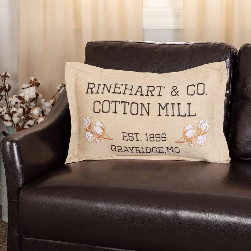 Square Pillows for Modern Home DecorAshmont Cotton Mill Pillow