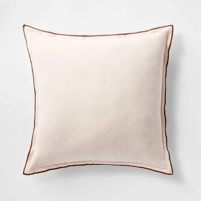 Bolster Pillows for Sofa DecorationOpen Box - Oversized Linen Square Throw Pillow Pink - Threshold designed with Studio McGee Bolster Pillows for Sofa DecorationOpen Box - Oversized Linen Square Throw Pillow Pink - Threshold designed with Studio McGee