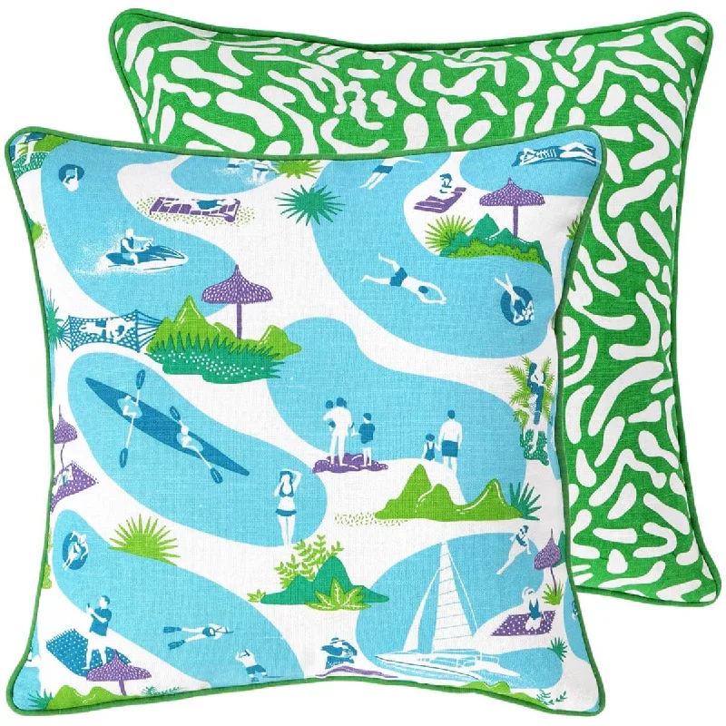 Silk Pillows for Smooth Skin and HairResort Life Cushion Cover