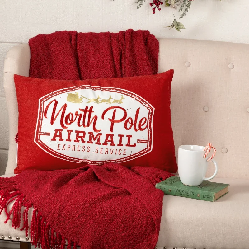 Pregnancy Pillows for Expectant MothersNorth Pole Airmail Pillow