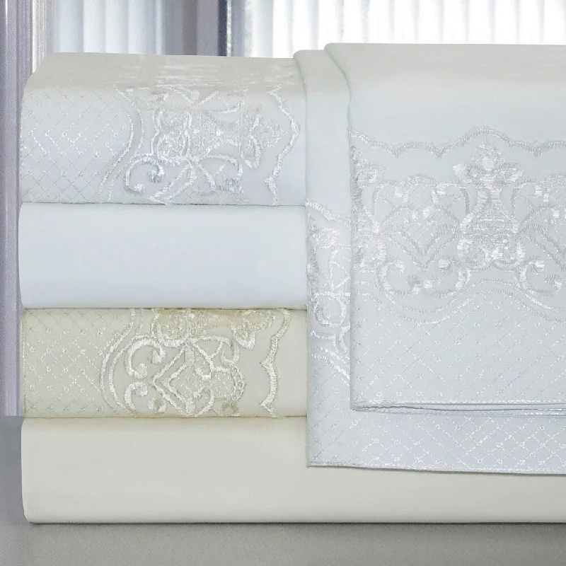 Quilted Cotton Sheets for a Warm and Inviting BedPointehaven Cotton Lace Deep Pocket Sheet Set Quilted Cotton Sheets for a Warm and Inviting BedPointehaven Cotton Lace Deep Pocket Sheet Set