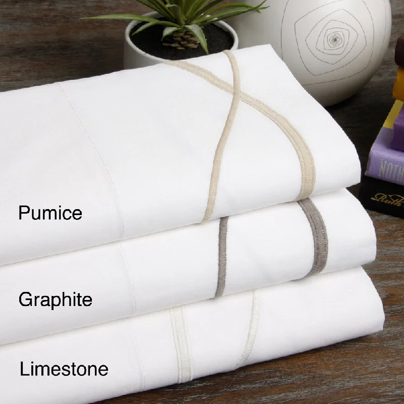 Thermal - Regulating Bamboo Sheets for All - Season ComfortMarc Thee Strands Collection 350 Thread Count Twill Weave Embroidered Sheets Thermal - Regulating Bamboo Sheets for All - Season ComfortMarc Thee Strands Collection 350 Thread Count Twill Weave Embroidered Sheets