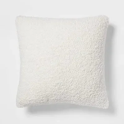 Silk Pillows for Smooth Skin and HairNew - Euro Traditional Cozy Faux Shearling Fur Decorative Throw Pillow Cream - Threshold Silk Pillows for Smooth Skin and HairNew - Euro Traditional Cozy Faux Shearling Fur Decorative Throw Pillow Cream - Threshold