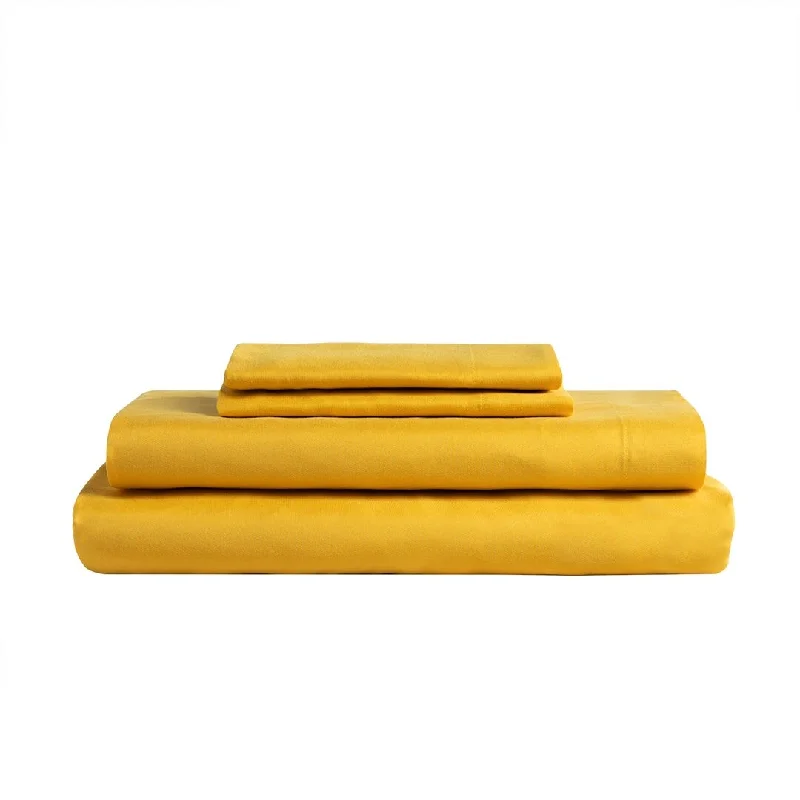 Flat Sheets with a High - Quality Finish for a Luxurious LookSoft & Cozy Brushed 3Pc 75Gsm Sheet Set Old Gold Queen Flat Sheets with a High - Quality Finish for a Luxurious LookSoft & Cozy Brushed 3Pc 75Gsm Sheet Set Old Gold Queen
