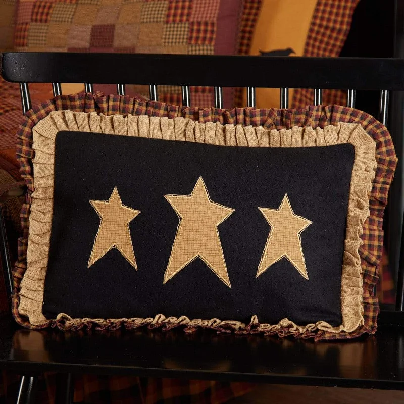 Plush Pillows for a Cozy BedHeritage Farms Primitive Stars Pillow