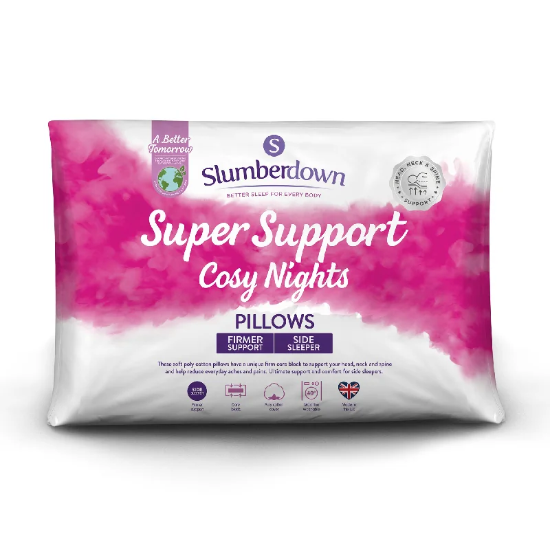 Round Pillows for Boho-Style InteriorsCosy Nights Super Support Pillow
