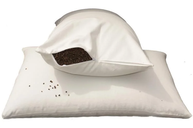 Plush Pillows for a Cozy BedBuckwheat Pillows - Firm Support - Made in Canada