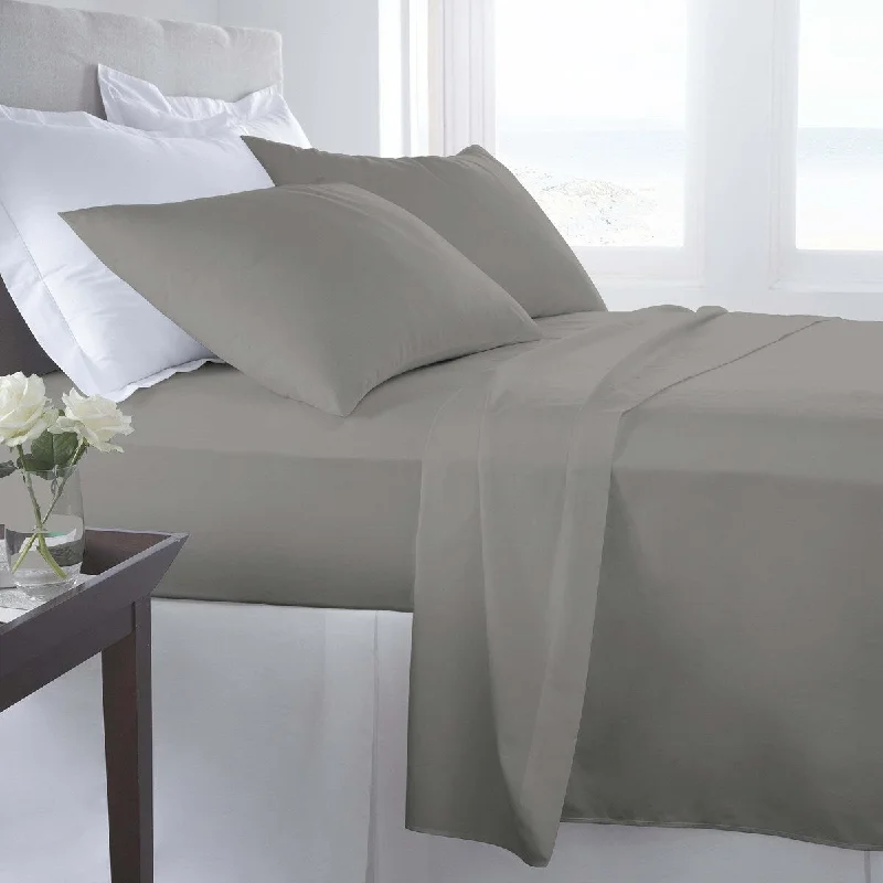 Moisture - Wicking Cotton Sheets for a Dry and Comfortable SleepPortland Place - 300 Thread Count Grey Full, Combed Egyptian Cotton Sateen Sheet Sets Moisture - Wicking Cotton Sheets for a Dry and Comfortable SleepPortland Place - 300 Thread Count Grey Full, Combed Egyptian Cotton Sateen Sheet Sets