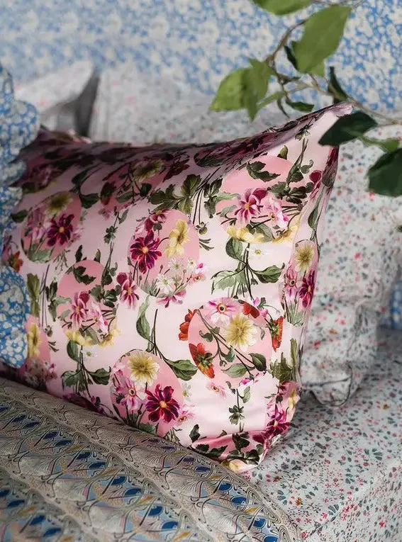 Moisture - Wicking Cotton Sheets for a Dry and Comfortable SleepFitted Sheet Made With Liberty Fabric DONNA LEIGH DUCK EGG Moisture - Wicking Cotton Sheets for a Dry and Comfortable SleepFitted Sheet Made With Liberty Fabric DONNA LEIGH DUCK EGG
