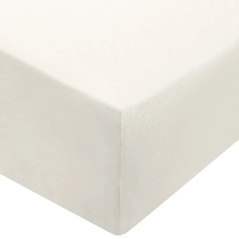 Moisture - Wicking Cotton Sheets for a Dry and Comfortable SleepWashed Cotton Fitted Sheet | Off White Moisture - Wicking Cotton Sheets for a Dry and Comfortable SleepWashed Cotton Fitted Sheet | Off White