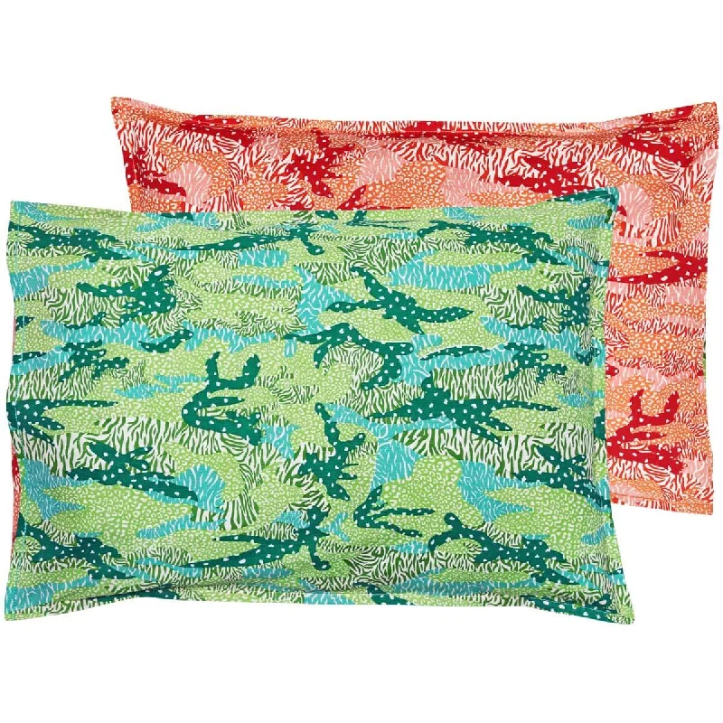 Down Alternative Pillows for Ethical ChoicesBig Cat Camo Pillowcase