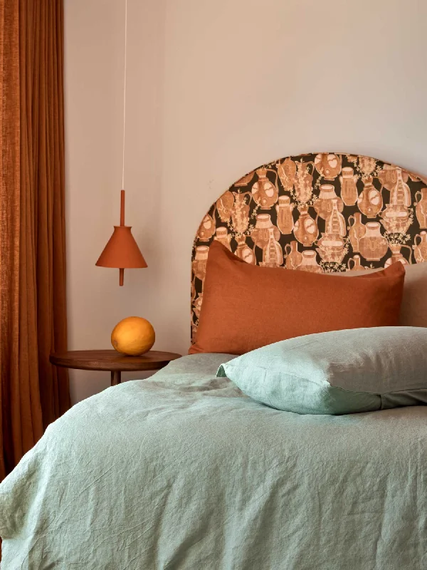 Duvet covers to match a specific bedroom color scheme100% Linen Duvet Cover in Green Fig Duvet covers to match a specific bedroom color scheme100% Linen Duvet Cover in Green Fig