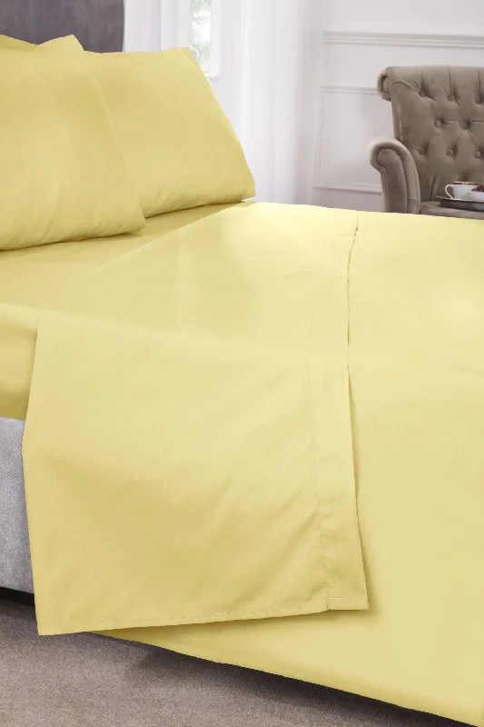 Value - for - money duvet covers that offer great quality at a reasonable price180 Thread Count Percale Duvet Set in Lemon Value - for - money duvet covers that offer great quality at a reasonable price180 Thread Count Percale Duvet Set in Lemon