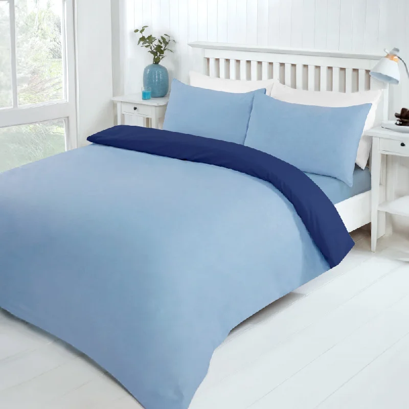 Floral - printed duvet covers for a romantic and feminine touchLewis's Supersoft Reversible Bed in a Bag - Navy / Blue Floral - printed duvet covers for a romantic and feminine touchLewis's Supersoft Reversible Bed in a Bag - Navy / Blue