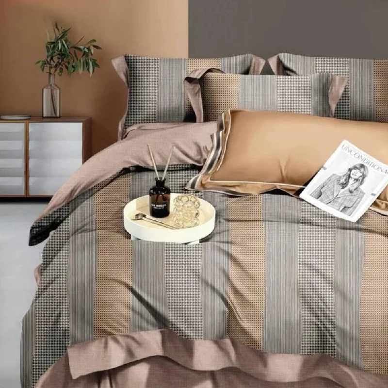 Organic cotton duvet covers for a chemical - free and eco - friendly optionPremium Quality Super Soft King Size 6 pieces Duvet Cover Set 220x240cm Beige Organic cotton duvet covers for a chemical - free and eco - friendly optionPremium Quality Super Soft King Size 6 pieces Duvet Cover Set 220x240cm Beige