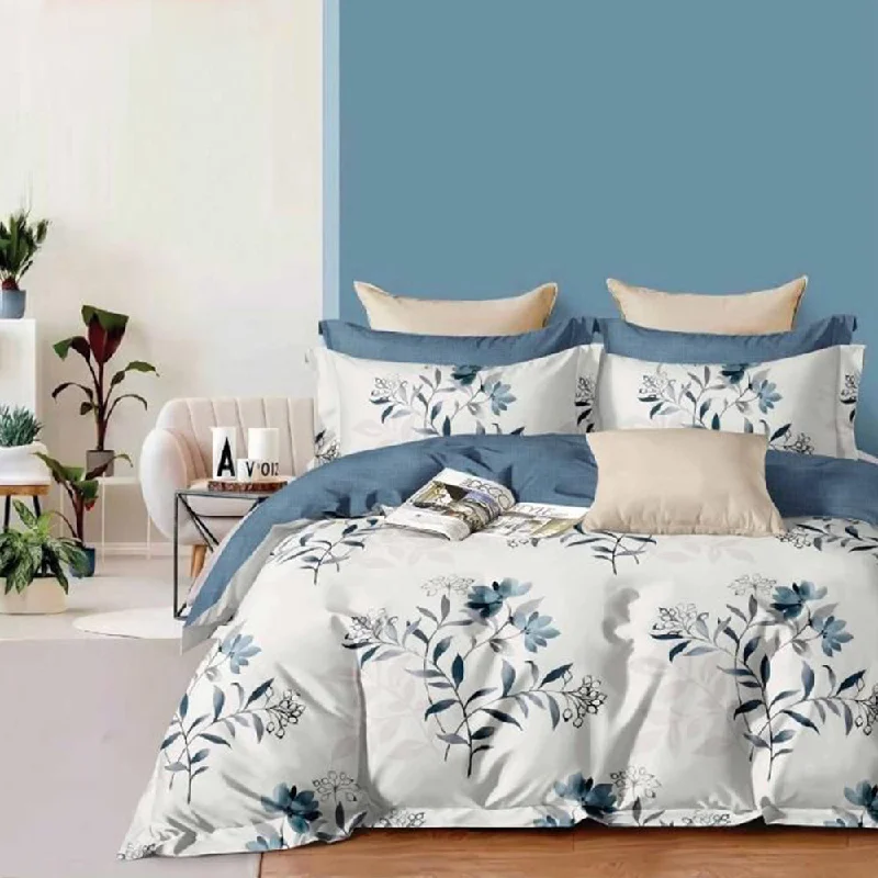 Ombre - colored duvet covers with a gradient effect for a trendy and unique stylePremium Quality Super Soft King Size 6 pieces Duvet Cover Set 220x240cm Breeze