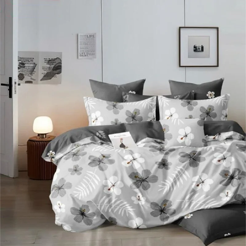 Thermal - regulating duvet covers to keep you warm in winter and cool in summerPremium Quality Super Soft King Size 6 pieces Duvet Cover Set 220x240cm Petal Thermal - regulating duvet covers to keep you warm in winter and cool in summerPremium Quality Super Soft King Size 6 pieces Duvet Cover Set 220x240cm Petal