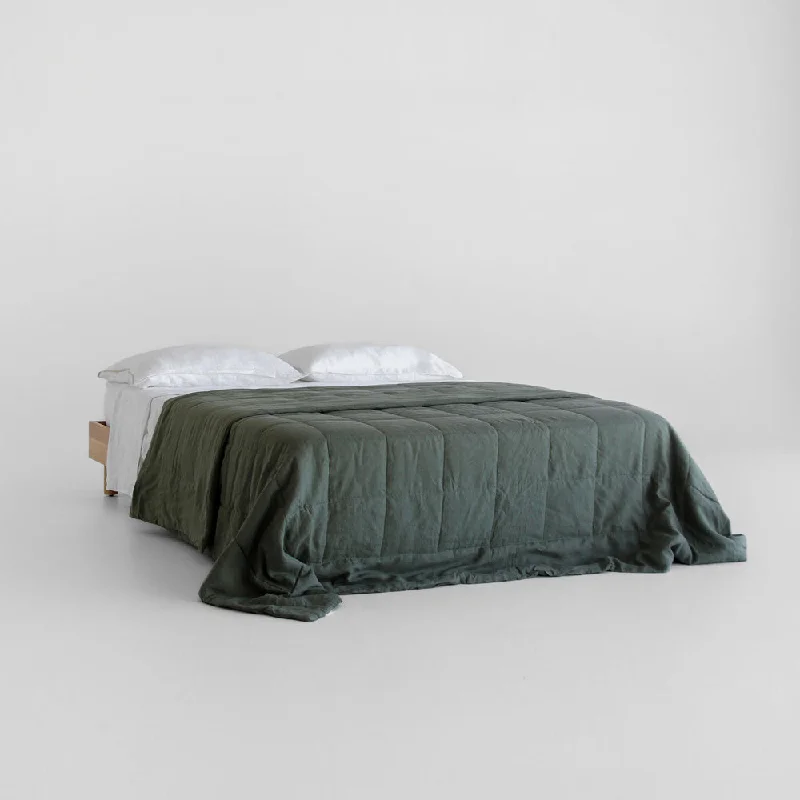 Duvet covers suitable for use with synthetic - filled comfortersEuropean Linen Quilt - Rosemary Duvet covers suitable for use with synthetic - filled comfortersEuropean Linen Quilt - Rosemary