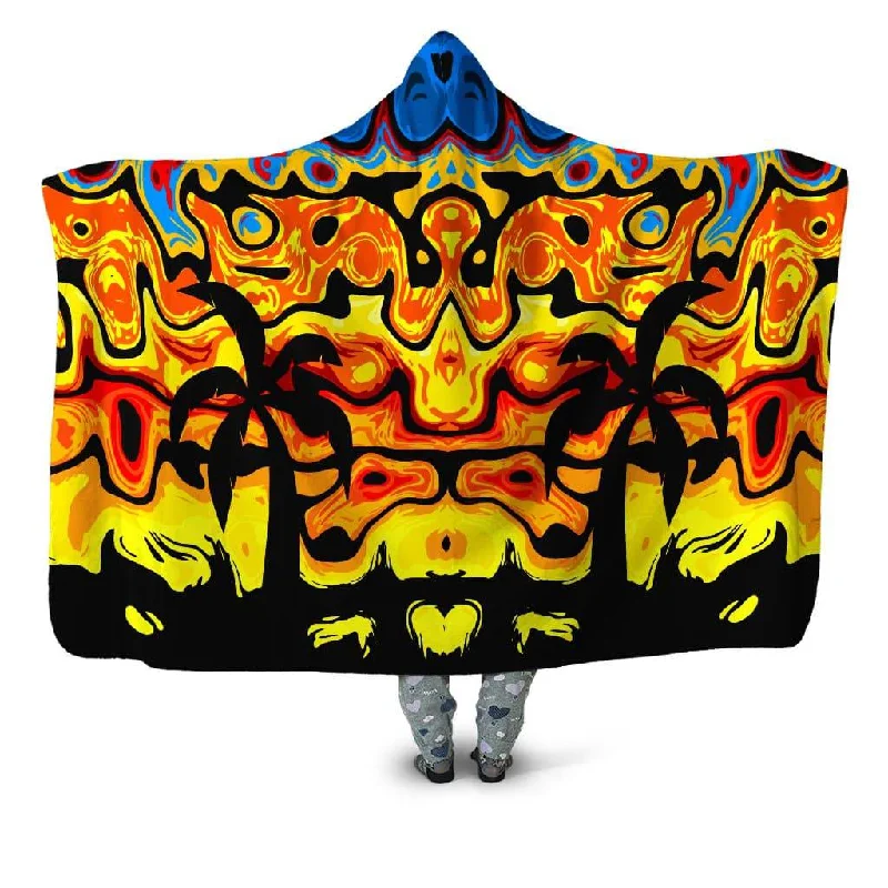 Cashmere blankets for ultimate softness and luxuryAbstract Summer Sunset Hooded Blanket Cashmere blankets for ultimate softness and luxuryAbstract Summer Sunset Hooded Blanket