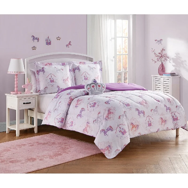 Bamboo - fiber - filled comforters with antibacterial and breathable qualitiesALEX + BELLA Legends & Fairy Tales Soft Microfiber Comforter Set