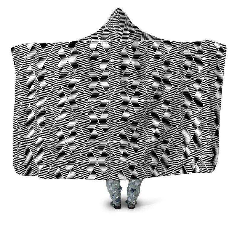 Queen - size blankets for standard - sized bedsAlignment Hooded Blanket