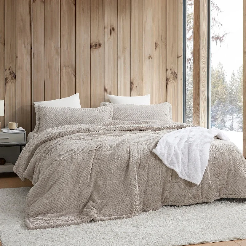 Microfiber - filled comforters that are lightweight and easy to care forAlpine Skiing - Coma Inducer® Oversized Comforter Set - Natural Beige Microfiber - filled comforters that are lightweight and easy to care forAlpine Skiing - Coma Inducer® Oversized Comforter Set - Natural Beige